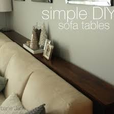 So they chose the cheap and easy diy route. Narrow Sofa Table Ideas On Foter