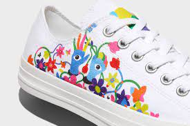 In 2021, the tradition continues with both the swoosh brand and converse with colorful new footwear to celebrate the lgbtqia+ community. Converse Launches Heartfelt Find Your Pride 2021 Collection Sneaker Freaker