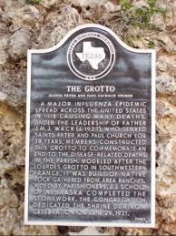 Peter and paul catholic church new braunfels, tx made with. The Grotto Saints Peter And Paul Catholic Church Texas Historical Markers