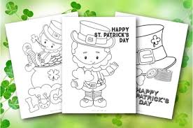 Teach your child how to identify colors and numbers and stay within the lines. Printable Leprechaun Coloring Page Made With Happy