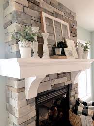 Farmhouse Mantel Decor Valley Birch Farmhouse Fireplace Decor Farmhouse Mantle Decor Farmhouse Fireplace