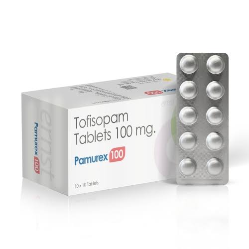 Tofisopam Tablets 100 Mg - PAMUREX 100 Tablets - Pharma