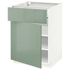 Metod Forvara Weiss Unterschrank Mit Schublade Tur Frame Colour Schubladen Ausziehbare Schublade