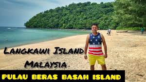 Beras basah island is a small island located in the straits of makassar approximately 10 km off the coast of borneo. Langkawi Island Malaysia Pulau Beras Basah Beach White Sand Beach Island Hopping Tour Langkawi Youtube