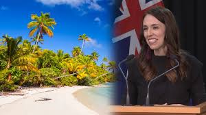 It is just incredibly busy.' the day after a glamorous vogue image of her posing in designer clothes on a windswept beach went viral, ardern posted a. Jacinda Ardern Announces Update On Cook Islands Travel Bubble Pn Hashed 611241ab Desktop Story Share Pacific Tourism Organisation