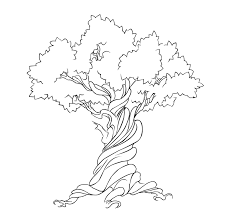 Tree Silhouette Go To Download Page Tree Sketches Free Vector Art Tree Outline
