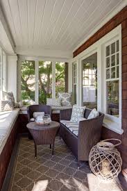 There are endless options when it comes to adding a rug to your sunroom, and it can help provide a cozy landing pad on those chilly mornings. 75 Beautiful Small Sunroom Pictures Ideas Houzz