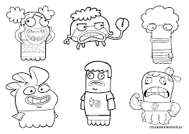 Home / cartoon / fish hooks. Fish Hooks Coloring Pages