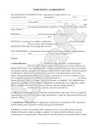 The worker deserves 15 days indemnity during the first five years, and increases to one month after the first five years. Free Indemnity Agreement Free To Print Save Download