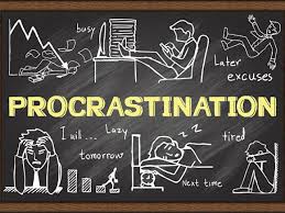 Hasil carian imej untuk procrastination
