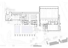 Gallery Of Sports Centre In Leonberg 4a Architekten 18 Gym Architecture Sports Facility Architecture Floor Plans