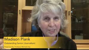 Madison Plank — JOU Outstanding Senior