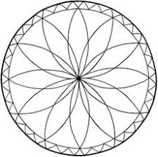 Mandalas Zum Ausdrucken Ausmalen Blumen Fröbel