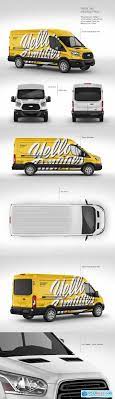 Download Panel Van Mockup Pack Free Download Photoshop Vector Stock Image Via Torrent Zippyshare From Psdkeys Com
