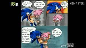 *pulls a pic out* well asker, my stomach is pretty large, you. Sonamy I I M Pregnant Sonic Part 2 Youtube
