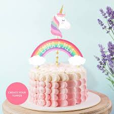 How to make a unicorn cake topper step by step. Easy Unicorn Cakes