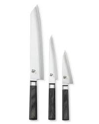 Shun Blue 3 Piece Knife Set Best Kitchen Knives Knife Kitchen Knives