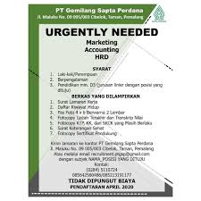 Read more loker bprbkk kab pemalang : Lowongan Kerja S1 Di Pemalang Jawa Tengah Agustus 2021