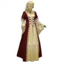 Viele hochzeitskleider werden mit einer schleppe versehen und auch weniger aufwendig gestaltete kleider aus dem mittelalter finden heute noch den weg zum traualtar. Mittelalterkleid Brautkleid Rosenrot Massangefertigt Auch In Ubergrosse Nach Mass