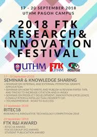 Faculty of engineering technology (ftk) in university tun hussein onn malaysia (uthm) was established on july 2012. Welcome To The Faculty Of Engineering Technology