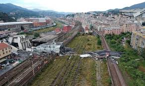 The bridge in genoa had been already basically remade, in the 90s they added steel cables to one of the pilons and they had already identified the need to add them to the pilon that collapsed as well, it. The Deadly Genoa Bridge Collapse Was Predicted And Avoidable Archdaily