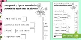 De asemenea, să nu uitaţi DouÄ Puncte PunctuaÈie Ciclul Primar Romania