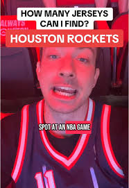 Discovering Jerseys at the Rockets vs Warriors Game