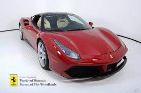 Buy classic original and restored 308, 330 gt, spider, berlinetta, 365gt, 512 bbi, testarosssa, maranello, superamerica and more. Ferrari 488 Gtb 2017 Ferrari 488 Gtb Rosso Mugello Overcrema Highly Optioned Ferrari Approved 2017 2018 Is In Stock And For Sale 24carshop Com