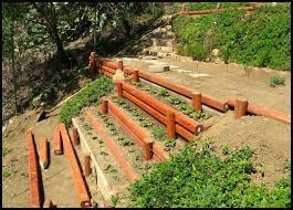 Photo Journal Hillside Landscaping Vol 2 Terracing With Wood Sloped Backyard Landscaping Sloped Garden Sloped Backyard