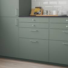Bodarp Grey Green Drawer Front 80x40 Cm Ikea Cuisine Ikea Grise Vert De Gris Ikea