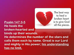We did not find results for: Psalm 147 3 5 He Heals The Broken Hearted And Binds Up Their Wounds He Determines The Number Of The Stars And Calls Them Each By Name Great Is Our Lord Ppt Download