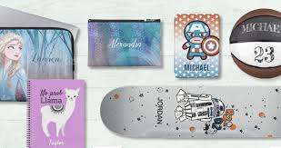 Personalized baby gifts for boys and girls include blankets, first curl and first tooth keepsake boxes, name plaques, baby cups, hooded bath towel sets, birth certificate holders and more; Personalized Gifts For Kids Personalized Gifts For Kids