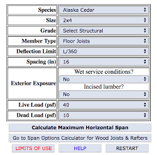 79 Expert Pan Deck Span Chart