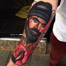 Seemann Mit Rose Tattoo Rosen Tattoo Seemann Tattoo Seemann