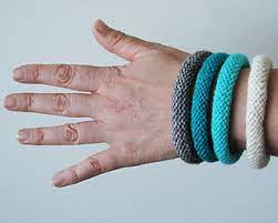 In the process you get to make any number of bangles to coordinate with your outfits! Ravelry Easy Knitted Bangle Pattern By Ambah O Brien