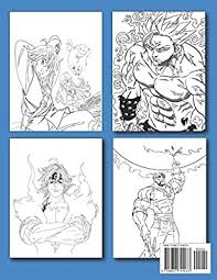 Unique seven deadly sins stickers designed and sold by artists. The Seven Deadly Sins Coloring Book For Adults And Kids Nanatsu No Taizai Coloring Book For Everyone Adults Kids Teens Boys Girls Great Gift For Manga Lovers 60 Coloring Pages 8 5