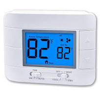Thermostat Non Programmable Heat Pump Thermostat for House ...
