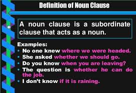 We also know that it is a subordinate clause because it does not express a complete thought. Clause Definition With Examples