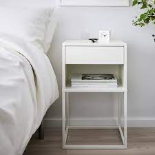 Transform your bedroom on a dime. Bedside Tables Ikea