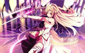 Asuna yuuki, aka yūki asuna, is a fantasy character who appears in the anime, sword art online, which is in the style of light novels and is created by the japanese author, reki kawahara. Sword Art Online Asuna Yuuki Stacia Hd Wallpaper Download