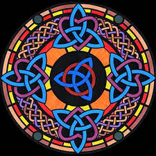 Voir plus d idées sur le thème mandala à imprimer mandala coloriage. Mandala Celtique Triqueta 12 Feutres Inclus 28 X 37 Cm A Colorier Colorvelvet Dessin Et Coloriage Adulte Creavea