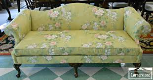 She ordered a new couch, knowing she was going to have it slipcovered. Queen Anne Camelback Sofa Slipcover Google Search Slipcovered Sofa Slipcovers Sofa Covers