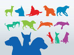 Maybe you would like to learn more about one of these? Colorful Dog Silhouettes Vector Art Graphics Freevector Com