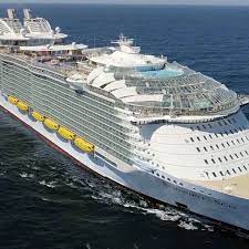 Symphony Of The Seas The World S Largest Cruise Ship Bbc News