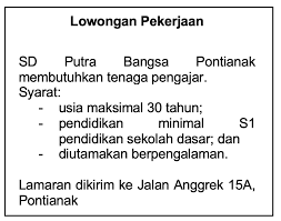 Tidak perlu dicantumkan jika surat lamaran pekerjaan yang dikirimkan itu memang tidak menyertakan lampiran. Cermati Unggahan Lowongan Pekerjaan Berikut Roboguru