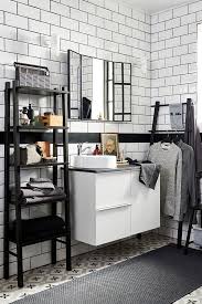 Vilto Regal Schwarz Ikea Deutschland In 2020 Regale Furs Badezimmer Badezimmer Aufbewahrung Regal