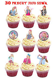 We offer jojo siwa party supplies to enhance your girl's jojo siwa party experience. 30 X Jojo Siwa Bows Stand Up Precut Edible Cupcake Topper Birthday Cake Topper Buy Online In Dominica At Dominica Desertcart Com Productid 72362723