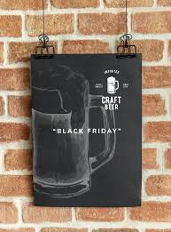 Craft Beer Pub Poster Mockup Free Image By Rawpixel Com Beer Poster Craft Beer Craft Beer Design