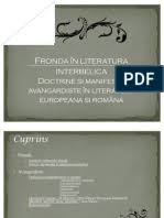 We did not find results for: Fronda In Literatura Interbelica