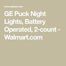 Ge Led Wireless Puck Lights Battery Operated Touch Activated 2 Pack Walmart Com Ge Led Led Puck Lights Puck Lights